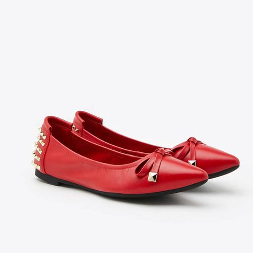 Giày Bệt Nữ Pazzion 833-20 - RED - Màu Đỏ Size 40-3